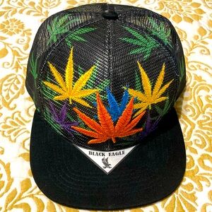 Colorful Greenery SnapBack Trucker Cap